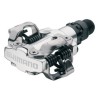 Pedales Shimano M520 SPD plata para MTB